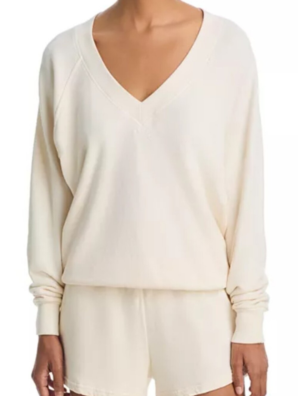 PerfectWhiteTee French Terry Sweatshirt S Cream